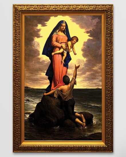 Our Lady of the Lake by Louis and Alexandre Alaux, 1904, oil on canvas 