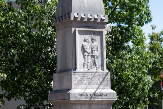 Battle of Fort Sanders Memorial to the Union Troops, 16th Street, Knoxville, by InsideofKnoxville org