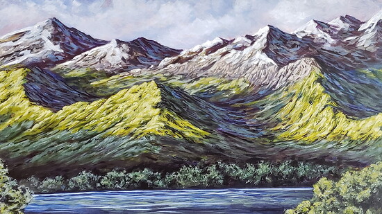 Mountains by Scott Moody, ROX Arts Gallery