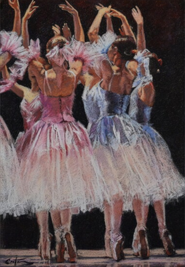 Nutcracker Flowers en pointe by  Mitch Caster, Colorado Gallery of Arts