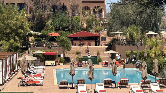 Kasbah Tamadot in the Atlas Mountains
