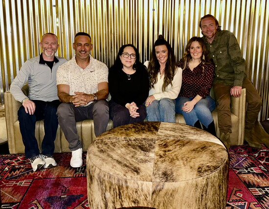 (l to r): Jeff Kaplan, Intake Coordinator; Chris Cohn, Daytryp CEO; Dr. Laura Meaney, DNAP, PMHPN; Leslee Rabuchin, Daytryp Rx; Amara Hecht and Bill Holderman. 