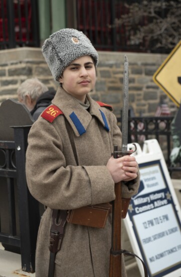 Michael Diaczynsky military reenactor