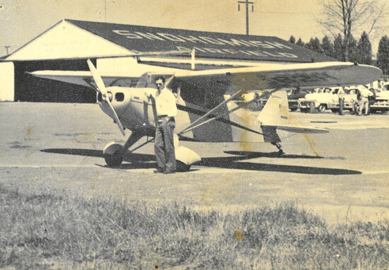 Airport ramp, 1946