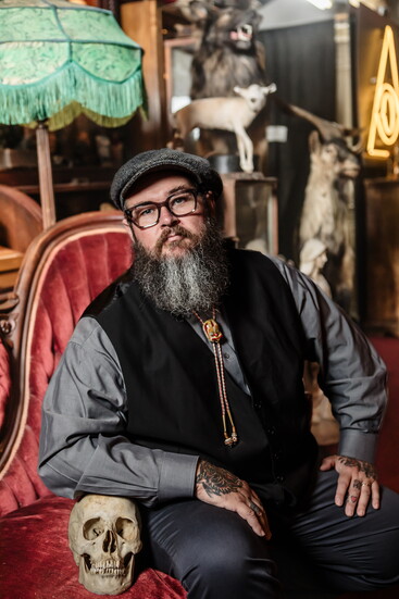 Jeremy Gibbs is the founder of The Oddities Museum. 