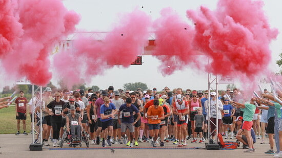 Annual FUN Run 5k + Recipient Celebration. Photo by Wendy Magee.