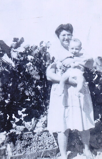 Erma Ranalli with one of Chris Ranalli's siblings