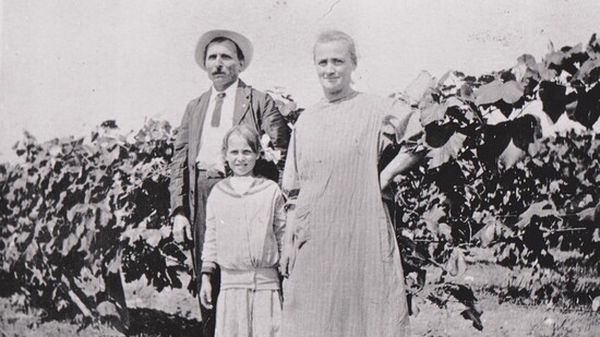 Felix Ardemagni and Enrica Pianalto Ardemagni with their daughter Lucy.