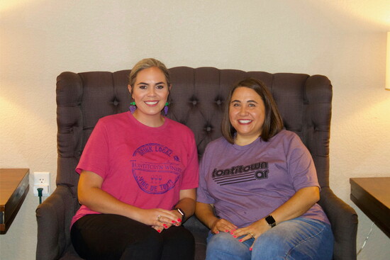Kara Jo Engle and Heather Peachee