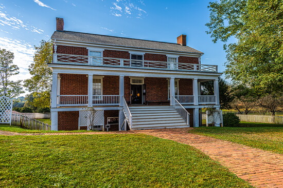 McLean House in Appomattox Court House.