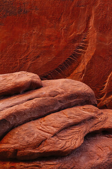 Red rocks of Arches National Park, Utah