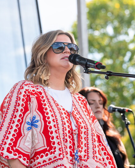 Autumn Nelon Streetman performs during Hope.