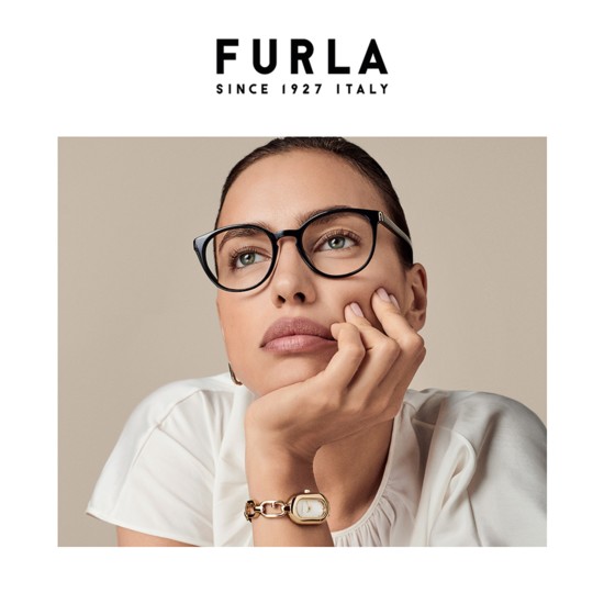 Part of the Furla eyewear line,.