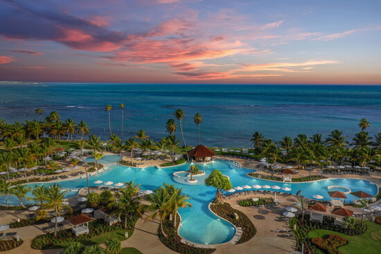 Puerto Rico’s largest lagoon-style pool.