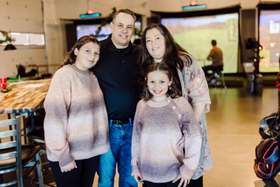 Owners Coe and Magan Kunz with their daughters, Kateri and Adelaide Kunz.