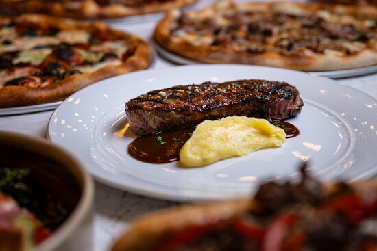 From burgers and wings to filet and wine, the menu offers something for every kind of diner.