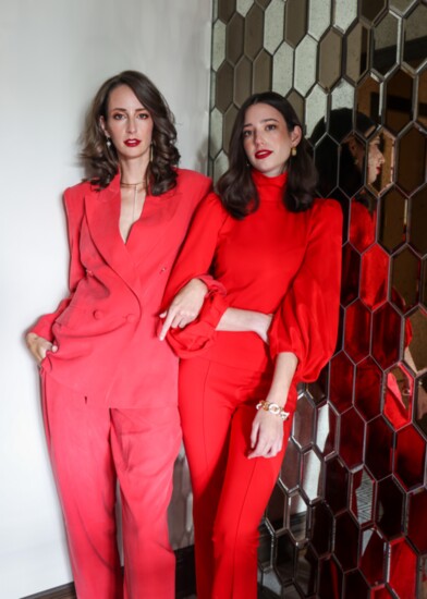 Clairvaux : Louise Jacket, red, Apollonia Pants, red, Emotional Essence Blouse, red. Fitted  pant, red