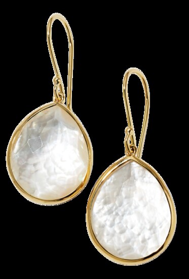 8. Ippolita Small Teardrop Earrings in 18K Gold