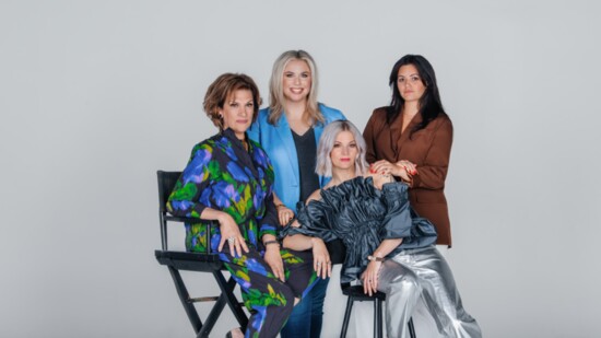 From left to right; Alise Ghanem, Delcina Brown, Olivia Minameyer and (front) Courtney Stone Smith