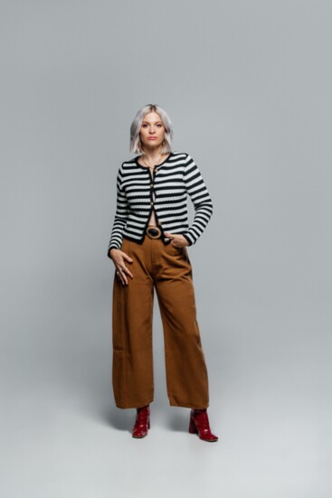 Sweater and pants from KINS Collective