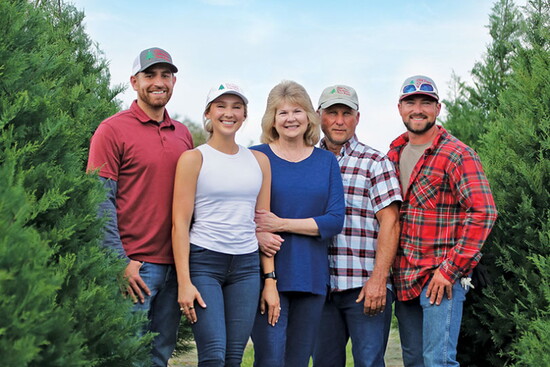 From left: Holden DiLalla, Erin Prause DiLalla, Leia Prause, Damian Prause, and Michael Prause