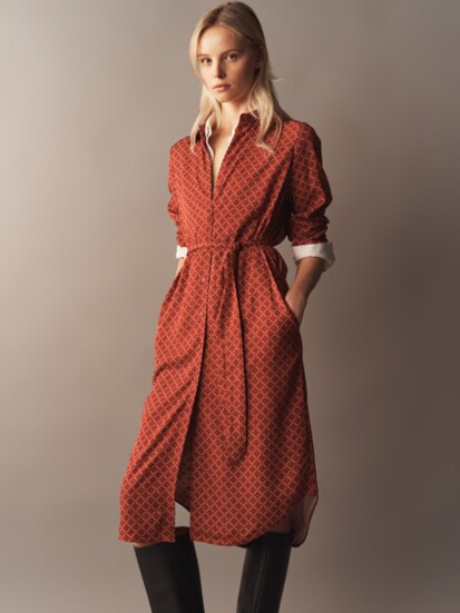 Tommy Hilfiger Tie-Waist Shirtdress. Usa.tommy.com.