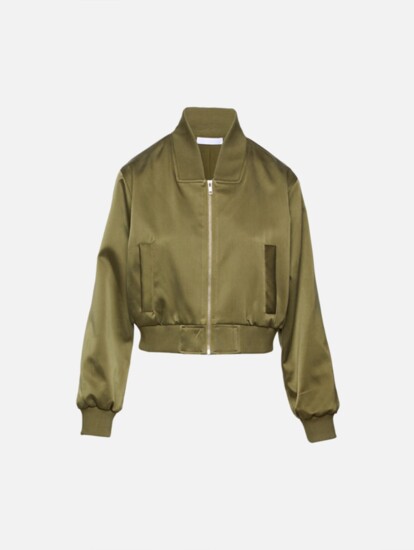 Sablyn Cala Shrunken Bomber, $865, elysewalker.com