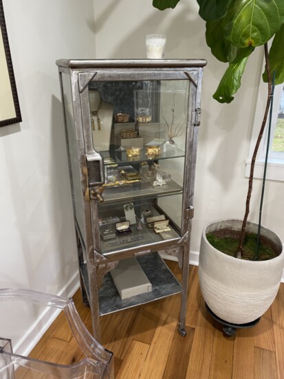 Updated metal cabinet now in Westport Downtown Store. (Photo: D&M)
