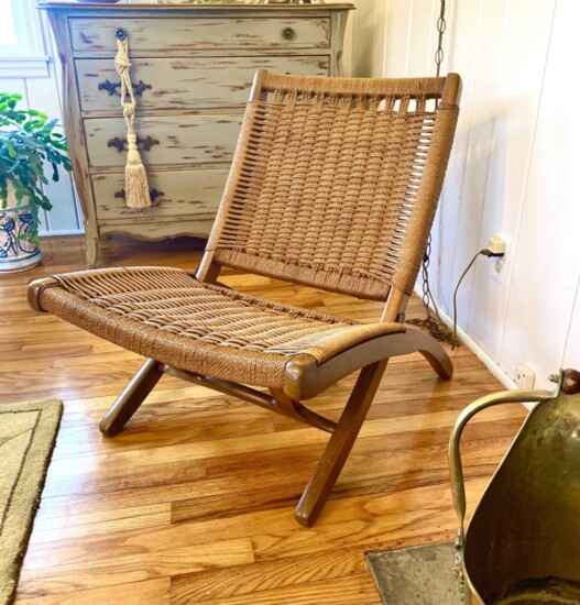 Restored wicker chair. (Photo: D&M)