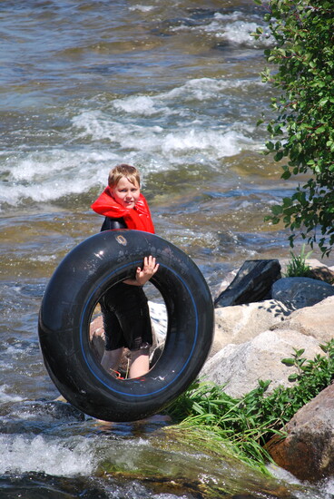 Tubing at Kelly's Whitewater Park PC Lance Thompson