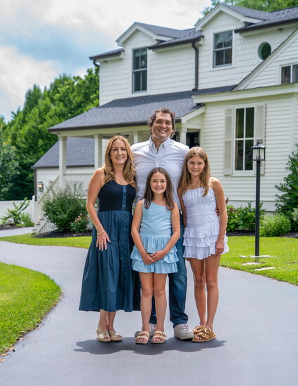 Eve, Greg, Vivienne and Margot Beye