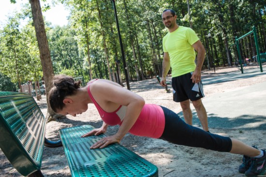 Bench Push-Ups