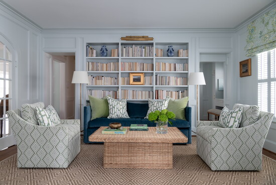 Great millwork, like trim around windows and crown moulding, are common in Williams House projects.