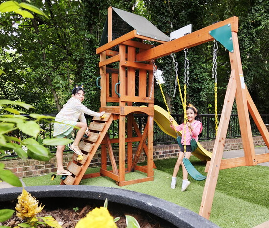 The playground at Mejicali. Photo Credit: John Ornelas