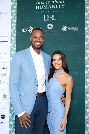 Jarron and Elsa Marie Collins at the 2024 gala
