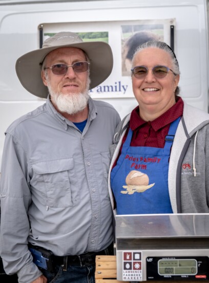 Galen and Marcia Peters of Peters Family Farm