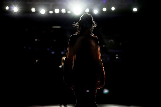 Walking out into the lights takes courage