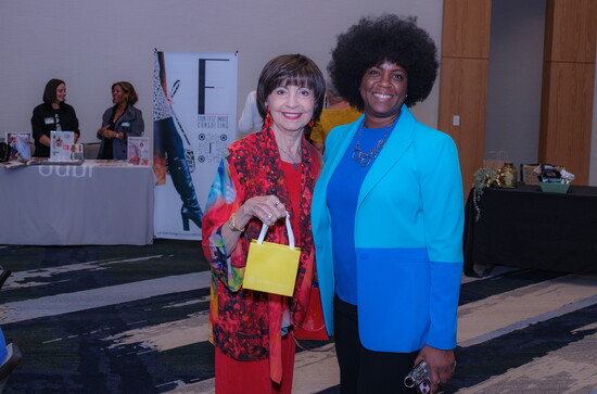 Carol Gooch of MCBWA with LaToya Collins