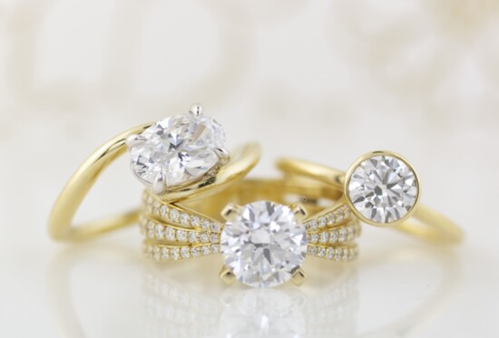 Example of engagement rings