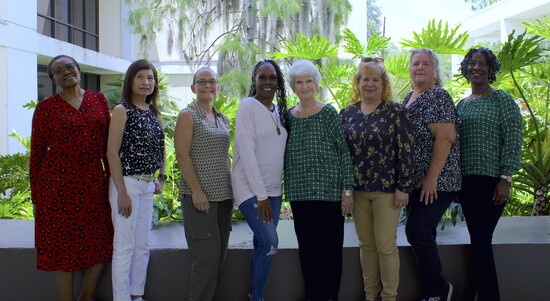 Santa Fe College, the Displaced Homemaker Program Staff & Empowered Members 