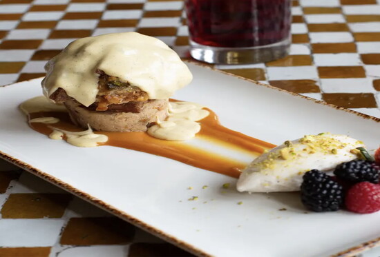 Sticky Spanish Pan Budin at Prado