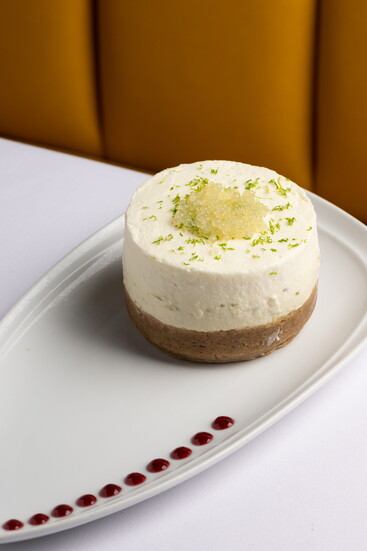 Triple Layer Key Lime Pie at Steak 44