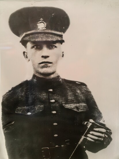 Simeon Reid, war hero and mentor. 