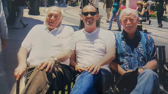 A chanced meeting of the minds. Leonard and my dad were friends and often would chat about me and what I was doing with my life.