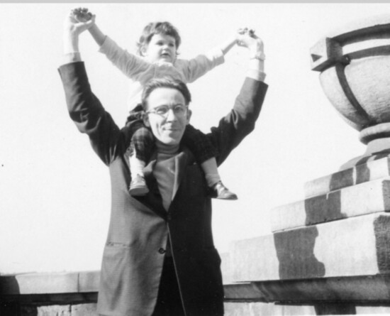 Paul Kleibrink with Pamela 1958, photo credit Sue Kleibrink