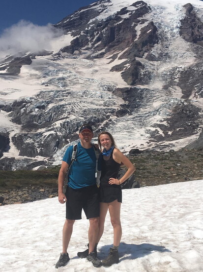 Sam Jones and her Father, Brad Jones