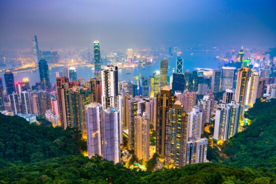Our Hong Kong Harbor View