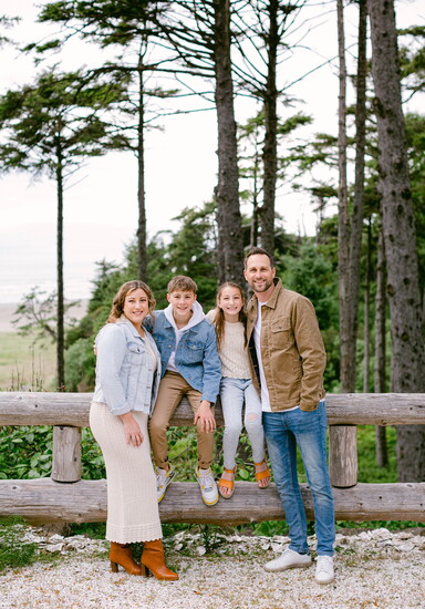 Tyler Sholdt and his family
