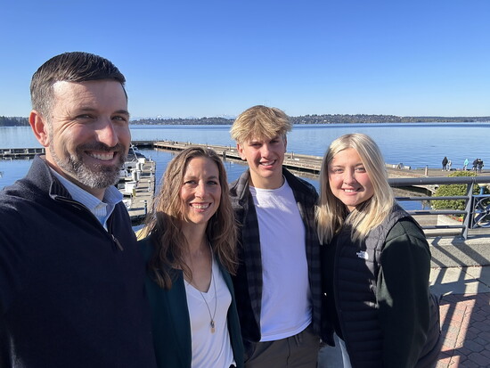 Jon Pascal and his family