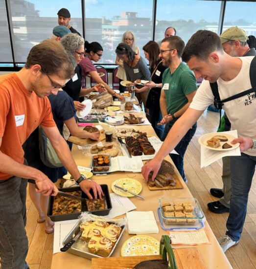 "Baking with Local Rye" baker's meetup organized by CGA. Photo Credit: Common Grain Alliance